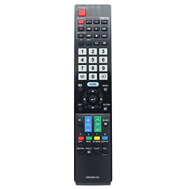 Imagem de GB039WJSA Substituição de controle remoto para Sharp Aquos TV LC-46LE840X LC-52LE840X LC-60LE640X LC-60LE940X LC-60LE951X LC-60LE960X LC-70LE951X LC-70LE960X LC-80LE944X 0X LC-80 0LE960X LC-90LE740X