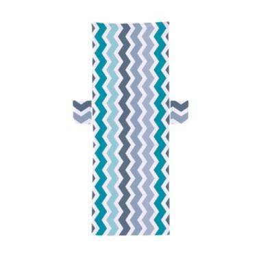 Imagem de Deevoka Capa para cadeira de praia, capa para espreguiçadeira, toalha de microfibra conveniente para parque aquático, férias, banhos de, piscina, Style B