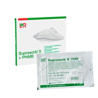 Imagem de Lohmann & Rauscher, Suprasorb X+PHMB Curativo Antimicrobiano Hidrobalance 14cmx20cm - 20542, 1 unidade