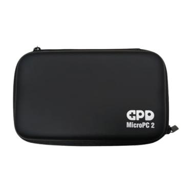 Imagem de GPD Estojo rígido para transporte MicroPC 2 – Bolsa de armazenamento de viagem de EVA à prova de choque para mini laptop GPD Micro PC 2 e acessórios
