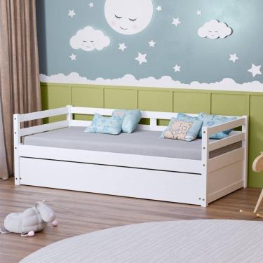 Imagem de Bicama Infantil Eco Madeira Maciça Branco