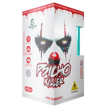 Imagem de Pré Treino Psicho Killer 500ml - Demons Lab Sabor Fruit Punch-Unissex