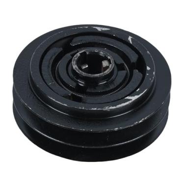 Imagem de DongJinK Embreagem centrífuga compatível com correia V dupla 2B 2B de 5/20.3 cm, furo de 2,5 cm, polia de 12,7 cm