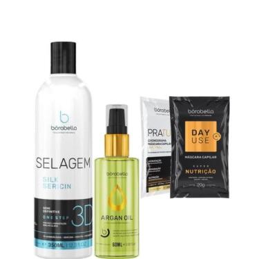 Imagem de Borabella Selagem 3D 350ml + Óleo de Argan 60ml