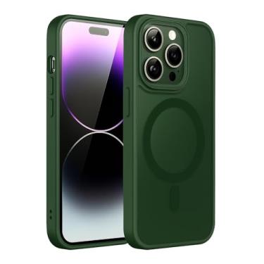 Imagem de Capinha Magnetica para iphone Anti-Impacto e Proteção Reforçada (verde, iphone 14 pro max)