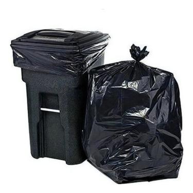 Imagem de Saco De Lixo 60lt Resistente Preto 70x80 Pacote Com 100 Un