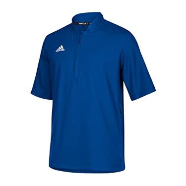 Imagem de adidas Team Iconic Short Sleeve QuarterZip Polo Men's Multisport
