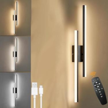 Imagem de Luminária de parede em forma de leque de mão em ráfia natural, feita à mão, tecida à mão. Leque de mão requintado, luminária de palmeira para sala de estar, quarto, iluminação interna, lumin