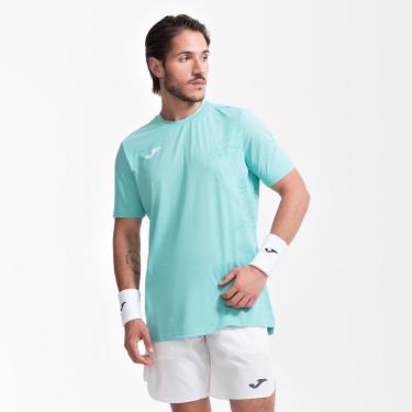 Imagem de Camiseta Joma Challenge - e Verde Cor:;Tamanho:2GG;Gênero:Masculino-Masculino