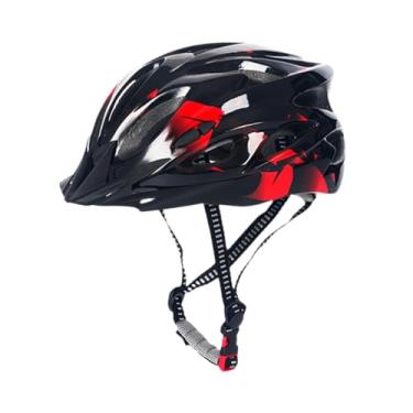 Imagem de Baoblaze Capacete de ciclismo adulto com ventilação, portátil, para ciclismo, skate e mountain bike, Preto