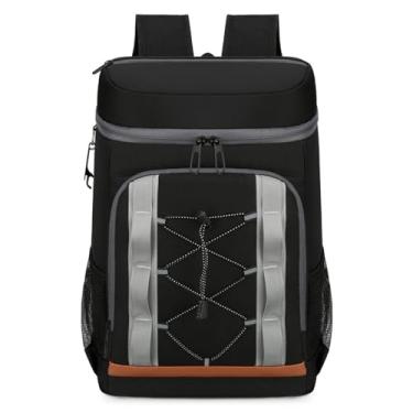 Imagem de Mochilas Coolers Isoladas à Prova de Vazamentos Água - para Homens e Mulheres Piqueniques Viagens Esportes Grande Capacidade Leve com Forro Isolante