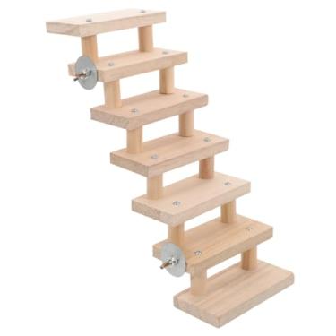 Imagem de INOOMP Brinquedo de escalada de madeira para porquinhos-da-índia para animais pequenos