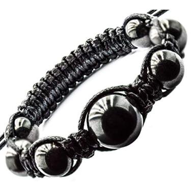 Imagem de Wallystone Gems Pulseira Shungite Arachne e estilo clássico