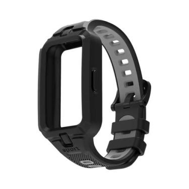 Imagem de Pulseira De Silicone Respirável Para Huawei Band 10 9 8 7 6 Substituiç