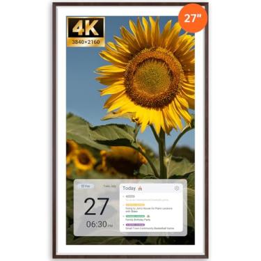 Imagem de ApoloSign Calendário digital 4K de 68.6 cm: calendário de modo duplo com Google Play e sincronização de vários calendários, planejador eletrônico e gráfico de tarefas, tela sensível ao toque