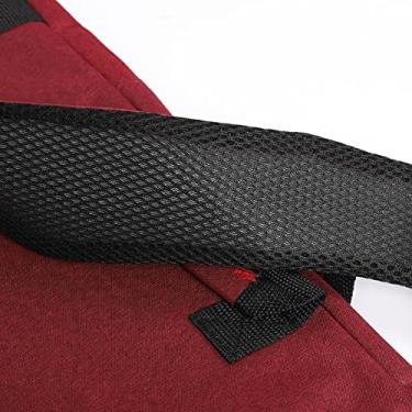 Imagem de Acouto Portfólio Bolsa Prancheta de Desenho Multifuncional Grande 4K Com Transporte Bolsa Suprimentos Desenho de Esboço de Armazenamento (Vermelho)