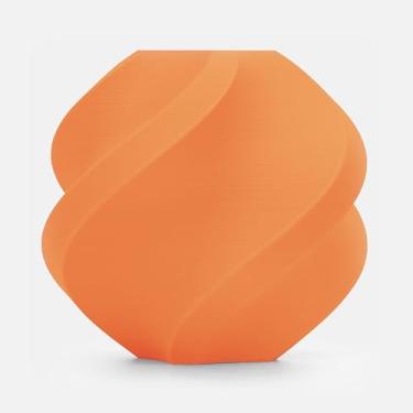 Imagem de Filamento 3d Bambu Lab Pla Matte Fosco 1kg 1,75mm Com Carretel Reutilizável Cor Laranja Tangerina 11300