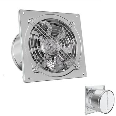 Imagem de HYZHANHONG Exaustor de Ventilação Silencioso 2800Rpm, Ventilador de Exaustão de Cozinha Potente, Ventilação em Aço Inoxidável (4 Polegadas-6 Polegadas),110v,6inch