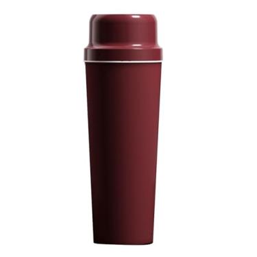 Imagem de Aqur2020 Liquidificador Portátil, 650ml 60W Espremedor Recarregável USB de Alta Velocidade Com Cortador de 20 Lâminas Copo Sem Fio de Aço Inoxidável 304 para Uso Em Viagens de Trituração