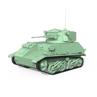 Imagem de MRY-SFW 1/35 Modelo militar UK Vicks MK.VI Base de batalha de veículo blindado de combate leve