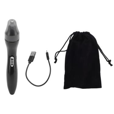 Imagem de Aparador de pêlos do nariz Lâminas duplas recarregáveis ​​Multifuncional portátil elétrico Aparador de pêlos faciais para homens, mulheres, viagens, uso doméstico, aço inoxidável