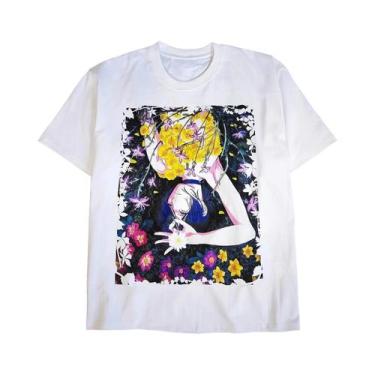 Imagem de Camiseta De Manga Curta Chainsaw Man, Álbum Japonês, Casal Guerra Demô