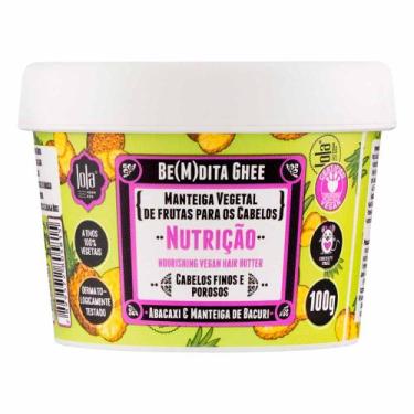 Imagem de Máscara de Nutrição Lola Cosmetics Be(m)dita Ghee Abacaxi e Manteiga d