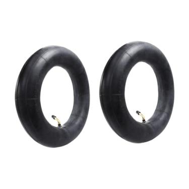 Imagem de KiBcsLic 2 Câmaras de Ar de Borracha para Pneus de 10 Polegadas - Alto Desempenho, Fácil Instalação, Válvula Curva, Espessas e Resistentes, Multifuncionais -