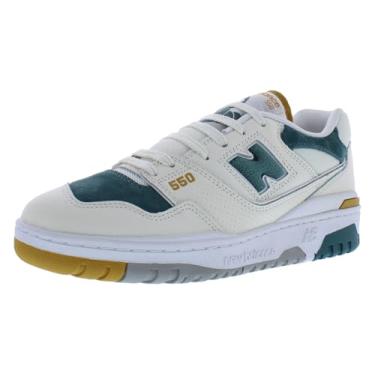 Imagem de New Balance Tênis masculino 550, Biqueira verde/mostarda, 42