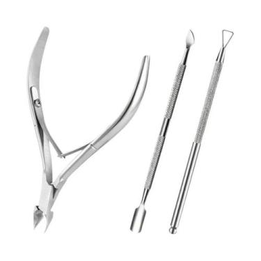 Imagem de Alicate De Cutícula Em Aço Inoxidável Arco-Íris, Ferramenta De Manicur