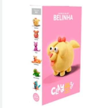 Imagem de Massa de Modelar Estica e Pula Pet, Conjunto de Bonecos Coloridos para Crianças, Coleção de Personagens Animais em Massinha (BELINHA)