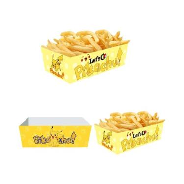 Imagem de Suprimentos Para Festa De Pokémon Para Crianças, Caixa De Batata Frita