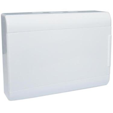 Imagem de Quadro de Distribuição de Sobrepor Porta Opaca 12 DIN - SCV12PO - STEC