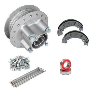 Imagem de Cubo De Roda Traseira Pop 100 110 Fabreck + Rola Lonas Raios