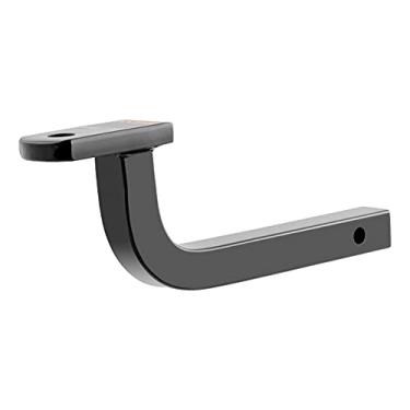 Imagem de CURT Suporte de bola de engate de reboque classe 1 45023, serve para receptores de 3,8 cm, 900 g, furo de 9,5 cm, elevação de 8,5 cm