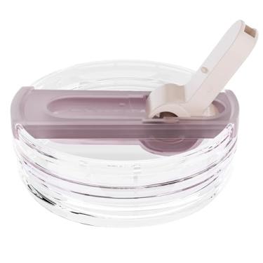 Imagem de CeleVista 1 pacote com tampa flip canudo para Stanley 1,134 g Quencher H2.0 & ProTour (Quartzo Rosa-1P)