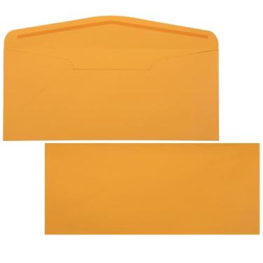 Imagem de Zhanmai Envelopes Manila nº 12 de 11 x 28 cm, 300 peças, grande, marrom, Kraft Manila, com selo gomado, envelopes de papel kraft de 11 kg para itens grandes, envio seguro, fotos e documentos