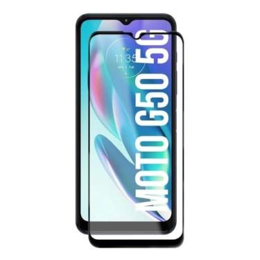 Imagem de [GL CASES] Película Para Moto G50 Vidro Temperado Anti Impacto Risco 3D 9H Pelicula Motorola Moto G50 Protetor De Tela Com Cobertura Total + Kit De Limpeza