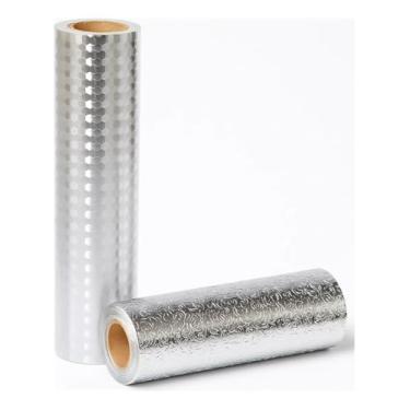 Imagem de Papel Adesivo Lavável Forrar Fogão Cozinha Armário Gavetas Metalizado