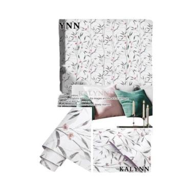 Imagem de Papel De Parede Floral Verde Autoadesivo Em Vinil Para Decoração De Sa