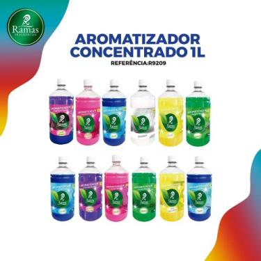 Imagem de Aromatizador concentrado - 1l faz 20l (ramas), DAMA DA NOITE