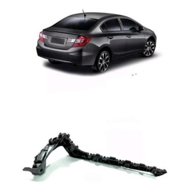 Imagem de Guia Parachoque Traseiro New Civic 2012 13 A 2016 Direito
