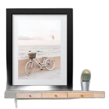 Imagem de Quadro Bicicleta Na Praia - 60X48Cm