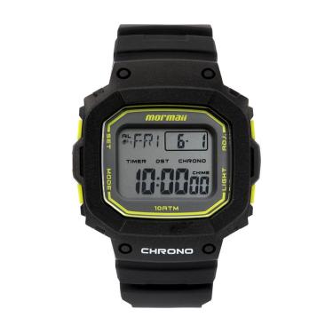 Imagem de Relógio Mormaii Masculino Ref:Mo18500/8y Retangular Digital