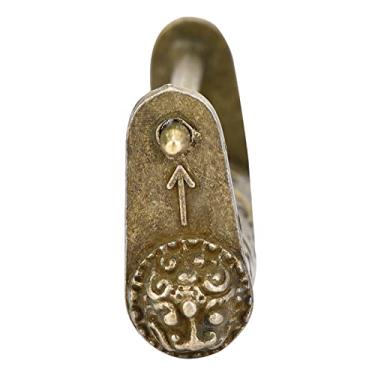 Imagem de Cadeado Combinado em Estilo Vintage Chinês de Liga Zinco para Caixa Jóias Gaveta Armário