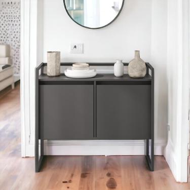 Imagem de Buffet Junior Industrial 2 Portas Industrial Preto - Preto Preto