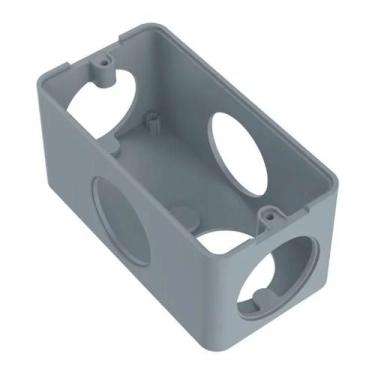 Imagem de Caixa Condulete PVC 5 Entradas Konextop 1/2'' - 3/4'' Cinza