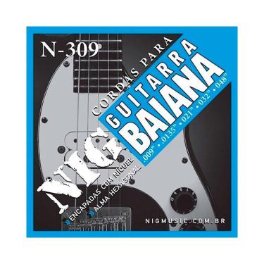 Imagem de Encordoamento P/ Guitarra Baiana Nig N-309 9/48 - Ec0015