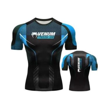 Imagem de Camiseta Masculina De Manga Curta Para Corrida, Fitness E MMA, Confort