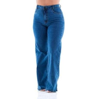 Imagem de Calça Jeans Feminina Arauto Wide Leg Comfy-Feminino